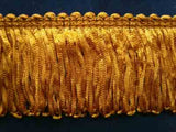 FT1178 5cm Burnt Gold Dense Looped Dress Fringe - Ribbonmoon