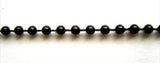 PT131 3mm Black Strung Pearl / Bead String Trimming
