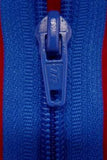 Z2773 64cm Dark Royal Blue Nylon No.5 Open End Zip - Ribbonmoon
