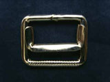 BK52 26mm Silver Metal Waistcoat Buckle, 19mm Inside Width
