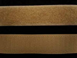 HL15 25mm Beige Sew On Hook and Loop Fastening Tape - Ribbonmoon