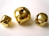 BELL25 12mm Gold Metal Jingling Cat Bell - Ribbonmoon