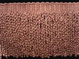 FT270 20cm Dusky Pink and Misty Brown Bullion Fringe - Ribbonmoon
