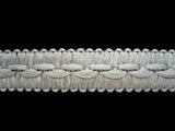 FT302 19mm Pale Grey Braid Trimming - Ribbonmoon