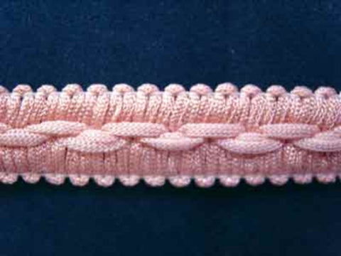 FT232 17mm Pale Vieux Rose Pink Braid Trimming