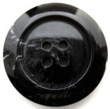 B10856 23mm Black High Gloss 4 Hole Button - Ribbonmoon