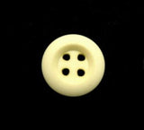 B15899 14mm Pale Primrose Matt 4 Hole Button - Ribbonmoon