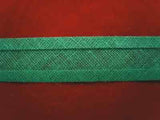 BB212 13mm Dusky Parakeet Green 100% Cotton Bias Binding - Ribbonmoon