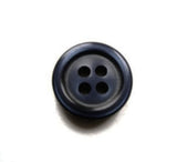 B17450 13mm Tonal Navy Pearlised Polyester 4 Hole Button