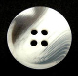 B16465 20mm Whites, Grey and Semi Transparent 4 Hole Button - Ribbonmoon