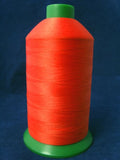 ST46 Orange 80's Bulked Polyester Overlocking Thread 5,000mtr Cone