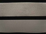 HL28 50mm Pale Grey Sew On Hook and Loop Fastening Tape - Ribbonmoon