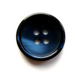 B17446 18mm Tonal Navy and Royal Blue Shimmery 4 Hole Button - Ribbonmoon