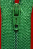 Z1388 20cm Shamrock Green Nylon No.3 Closed End Zip - Ribbonmoon