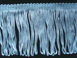 FT118 75mm Sky Blue Looped Dress Fringe - Ribbonmoon