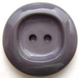 B6288 25mm Moonlight Grey High Gloss 2 Hole Button - Ribbonmoon