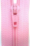Z4616 56cm Deep Baby Pink Nylon No.3 Closed End Zip - Ribbonmoon