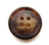 B10829 18mm Browns and Beige Bone Sheen 4 Hole Button - Ribbonmoon