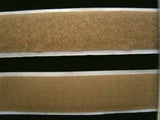 HL32 25mm Beige Self Adhesive Hook and Loop Fastening Tape - Ribbonmoon
