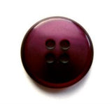B17451 18mm Tonal Deep Wine Pearlised Polyester 4 Hole Button - Ribbonmoon