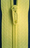 Z0560 46cm Lemon Nylon Pin Lock No.3 Closed End Zip - Ribbonmoon