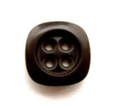 B12452 17mm Dark Brown Chunky 4 Hole Button - Ribbonmoon
