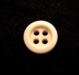 B10096 11mm Creamy Ecru 4 Hole Button - Ribbonmoon