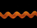 RIC110 8mm Pale Orange Ric Rac Braid - Ribbonmoon