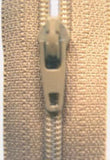 Z1879 YKK 46cm Golden Beige Nylon No.3 Closed End Zip