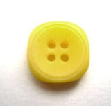 B8773 14mm Lemon Matt Finish 4 Hole Button - Ribbonmoon