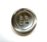 B16504 16mm Shimmery Tonal Grey Pearlised 4 Hole Button - Ribbonmoon
