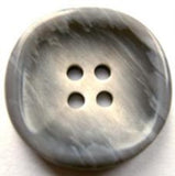 B17801 22mm Frosted Greys 4 Hole Button - Ribbonmoon