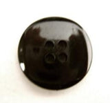 B15894 19mm Black High Gloss 4 Hole Button - Ribbonmoon