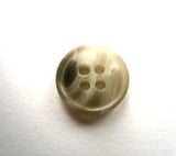 B17575 14mm Mixed Grey Gloss 4 Hole Button - Ribbonmoon