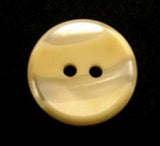 B11510 18mm Pale Jasmine and Pearl Variegated Polyester 2 Hole Button - Ribbonmoon