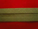 BB203 13mm Army Green 100% Cotton Bias Binding - Ribbonmoon