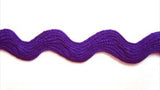 RIC105 15mm Liberty Purple Ric Rac Braid - Ribbonmoon
