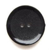 B10903 21mm Black Matt Centre 2 Hole Button - Ribbonmoon