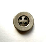 B17324 14mm Gun Metal Alloy 4 Hole Button - Ribbonmoon