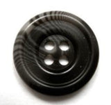 B16506 20mm Dark and Mid Grey Soft Sheen 4 Hole Button - Ribbonmoon