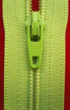 Z1081 YKK 20cm Apple Green Nylon No.3 Closed End Zip - Ribbonmoon