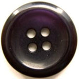 B7261 25mm Tonal Aubergine Polyester 4 Hole Button - Ribbonmoon