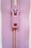 Z1854 YKK 20cm Pale Helio Pin Lock Nylon No.3 Closed End Zip