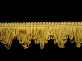 FT1953 4cm Golden Butter Dense Looped Dress Fringe