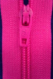Z2507 36cm Pale Sugar Pink Nylon No.3 Closed End Zip - Ribbonmoon