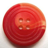 B11318 23mm Tonal Pale Reds Bone Sheen 4 Hole Button - Ribbonmoon