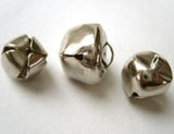 BELL23 12mm Silver Metal Jingling Cat Bell - Ribbonmoon