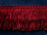 FT1727 42mm Burgundy Dense Looped Dress Fringe - Ribbonmoon