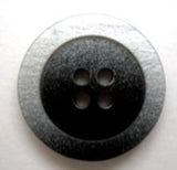 B6948 20mm Black and Pearlised Grey Shimmery 4 Hole Button - Ribbonmoon