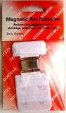 BRAX27 38mm White Magnetic Bra Adjuster / Extender, Easy Fit. - Ribbonmoon